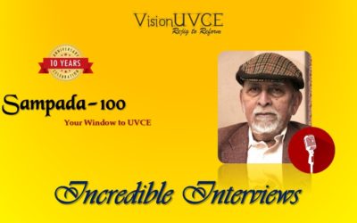 Incredible Interviews | Sampada 100 – Dr M R Srinivasan